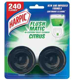 Harpic Flushmatic In Cistern Toilet Cleaner Block